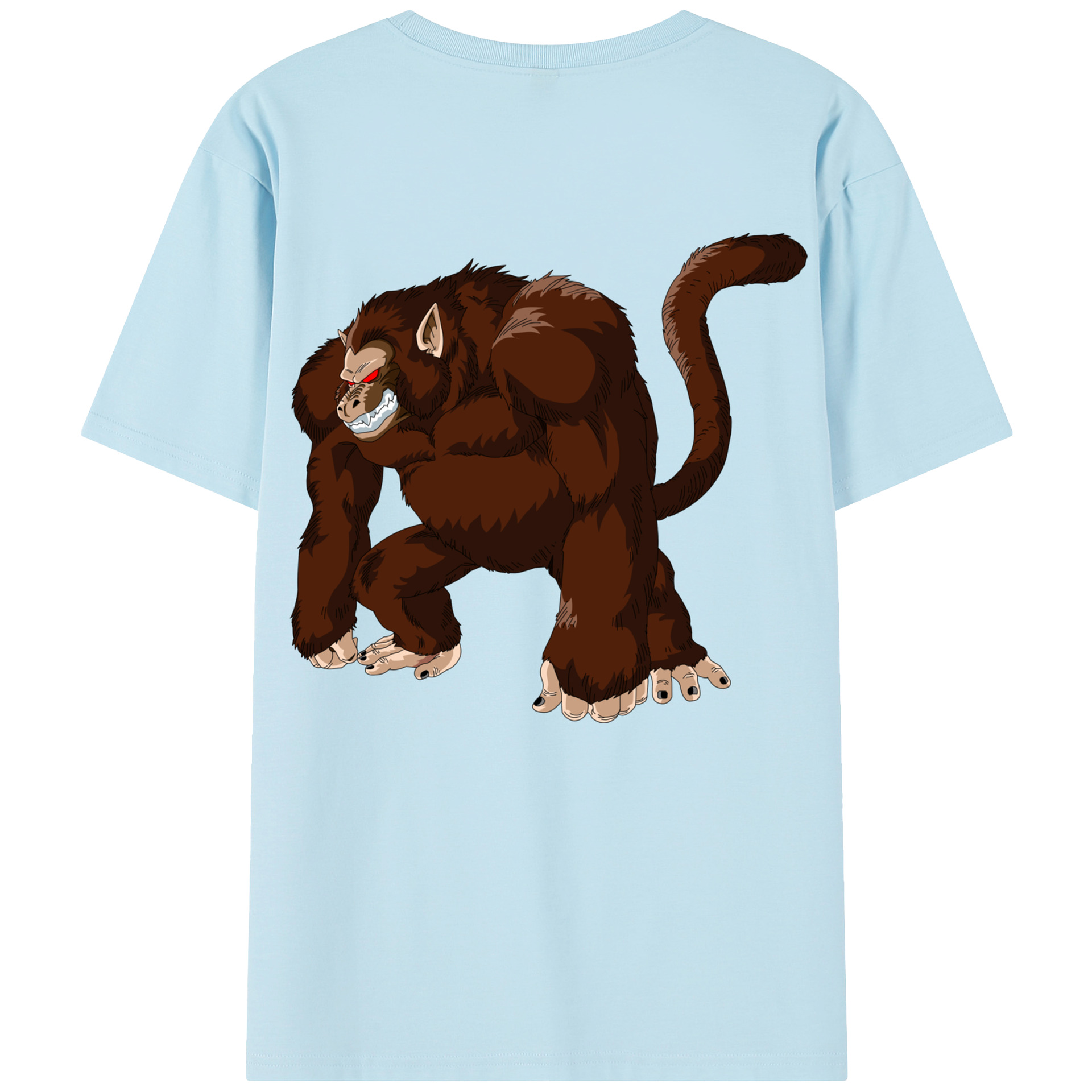 （画像用） ドラゴンボール DRAGON BALL 綿100％半袖Tシャツ（背面プリント）